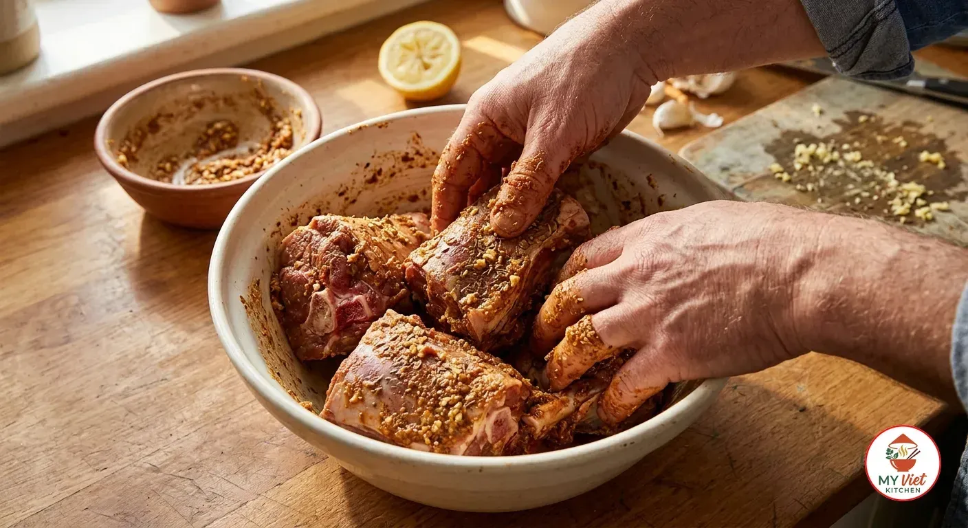 Step 1- Season the Meat