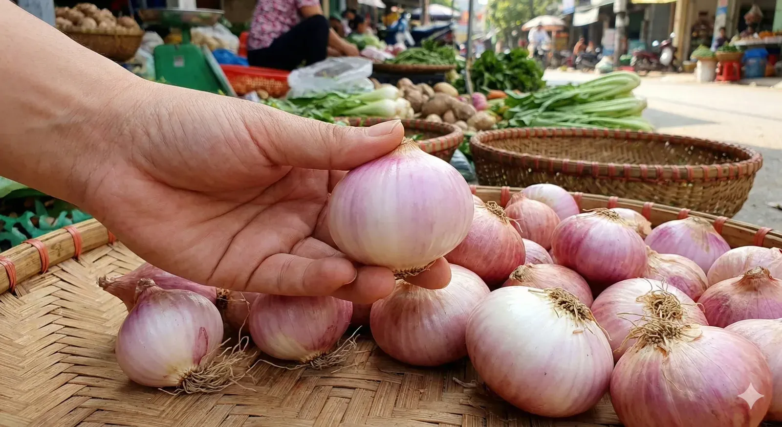 Step 1 Selecting Quality Shallots