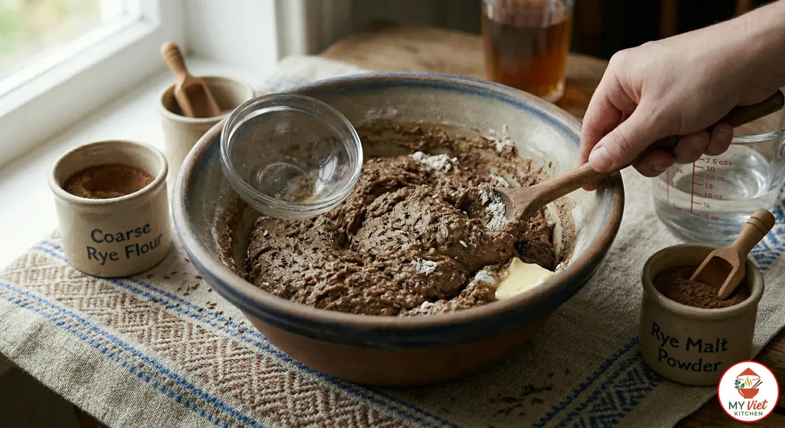 Step 2- Activate the Yeast and Mix the Dough