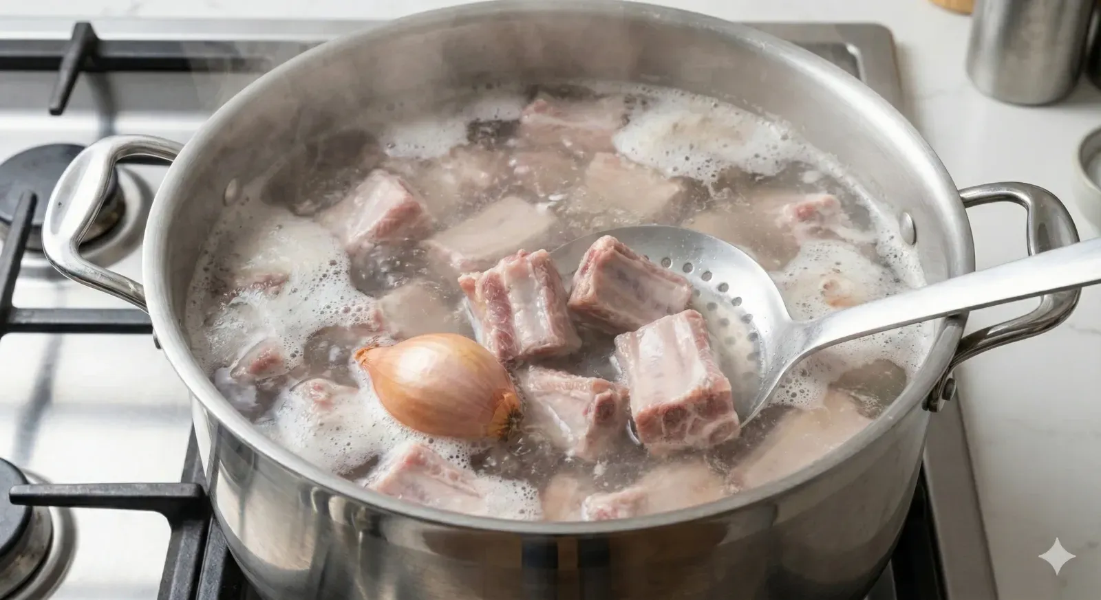 Step 2: Blanch the Ribs (Critical Step!)