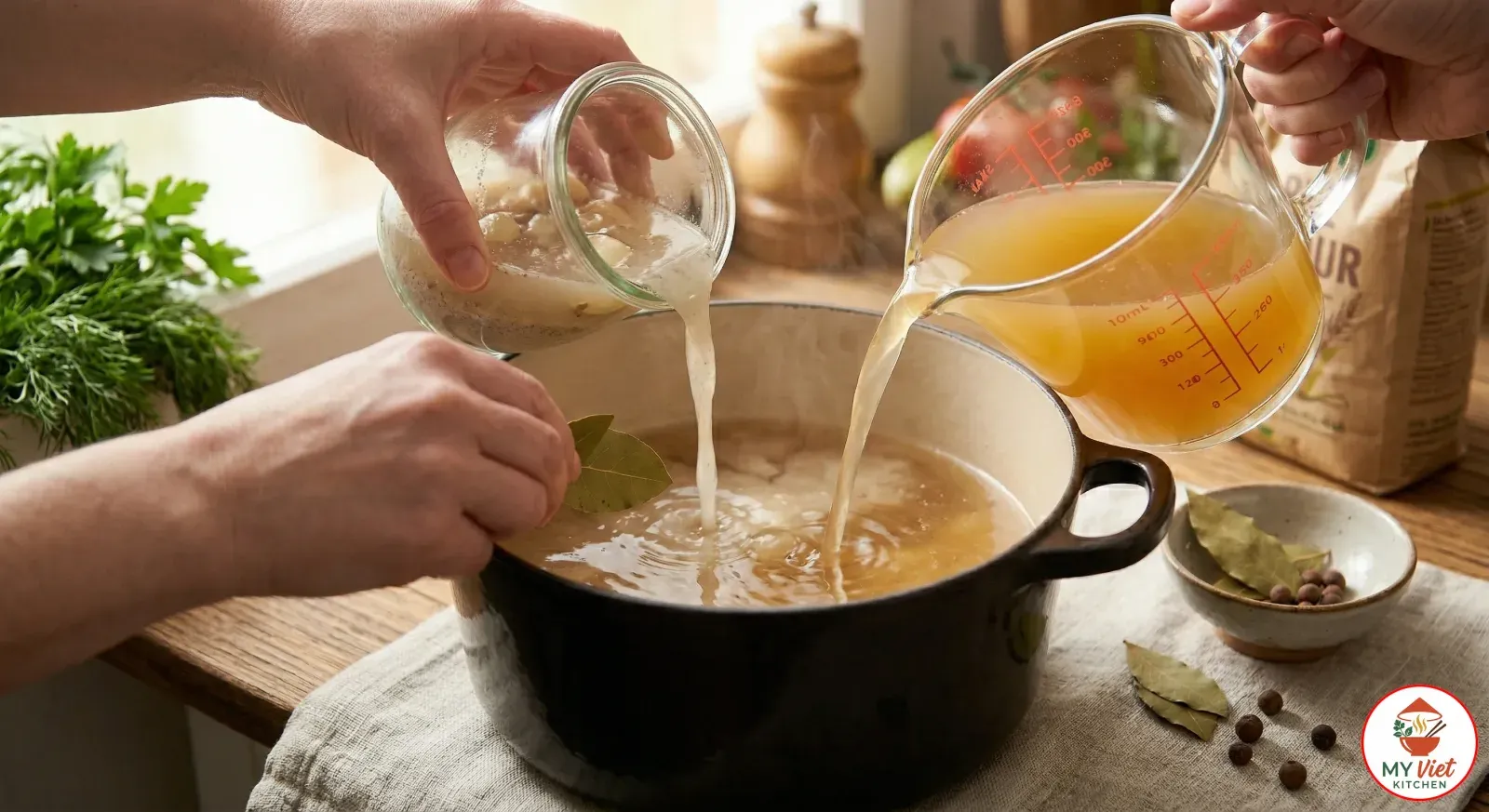 Step 2- Build the Broth Base
