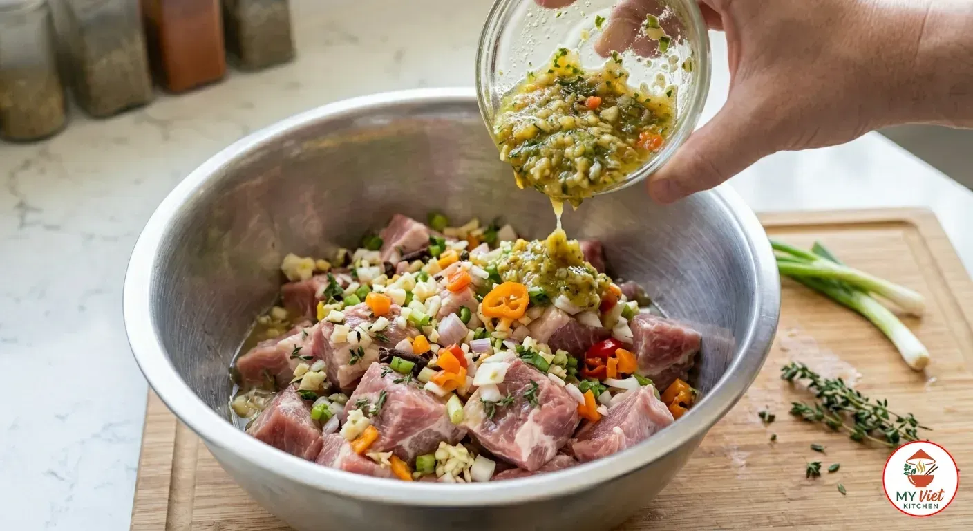 Step 2- Build the Marinade