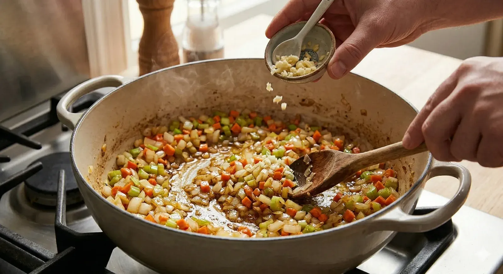 Step 2- Build the Soffritto
