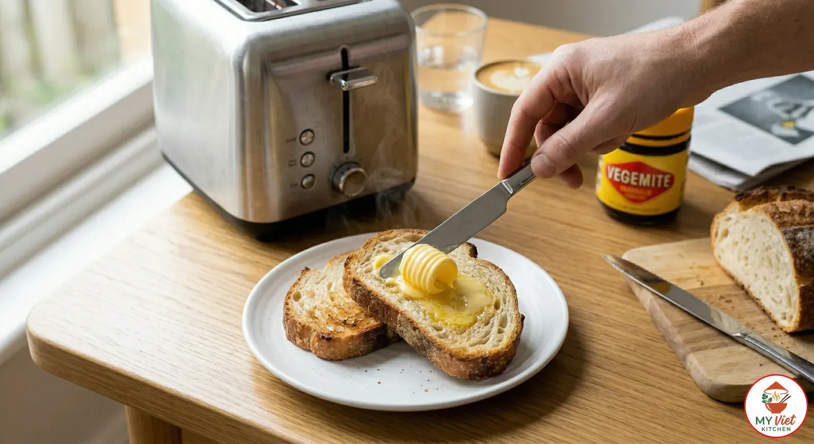 Step 2- Butter Generously While Hot