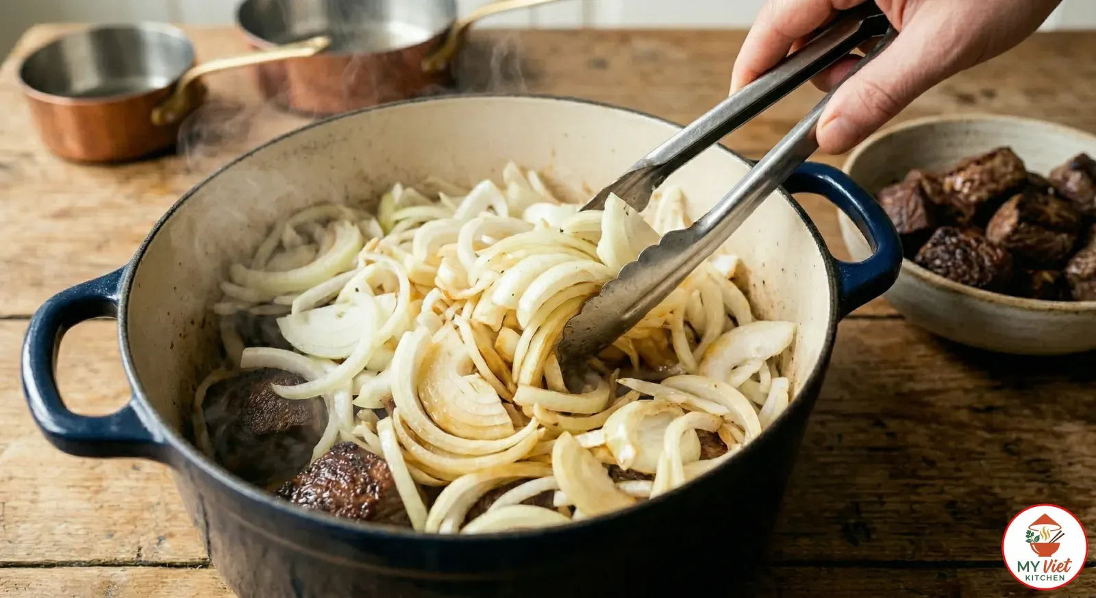 Step 2- Caramelize the Onions