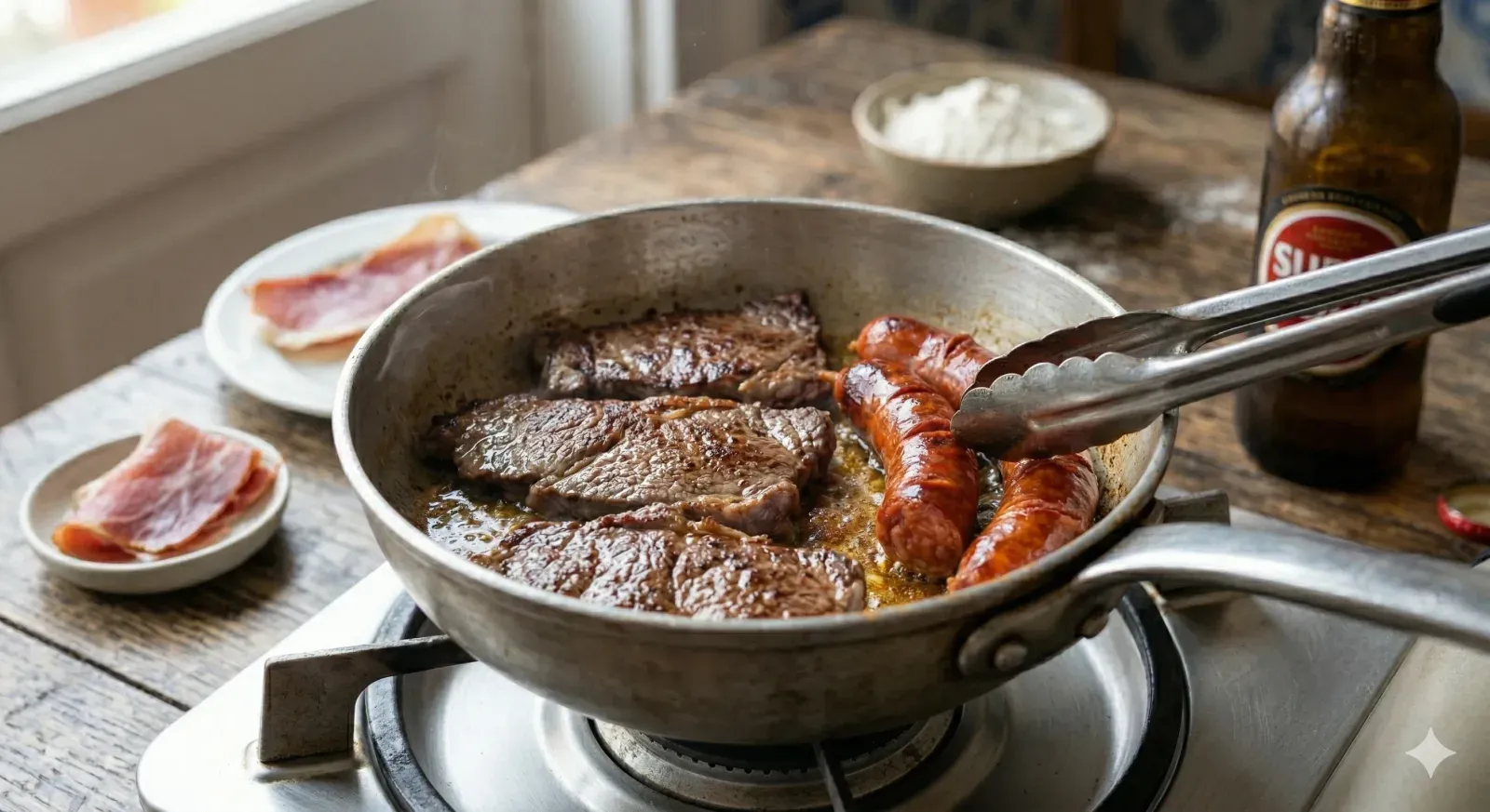 Step 2- Cook the Meats