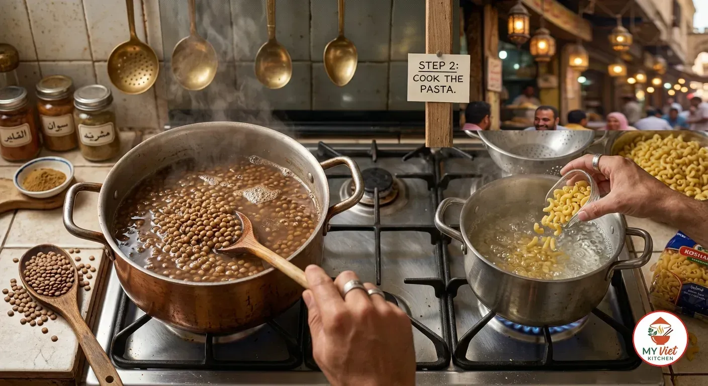 Step 2- Cook the Pasta