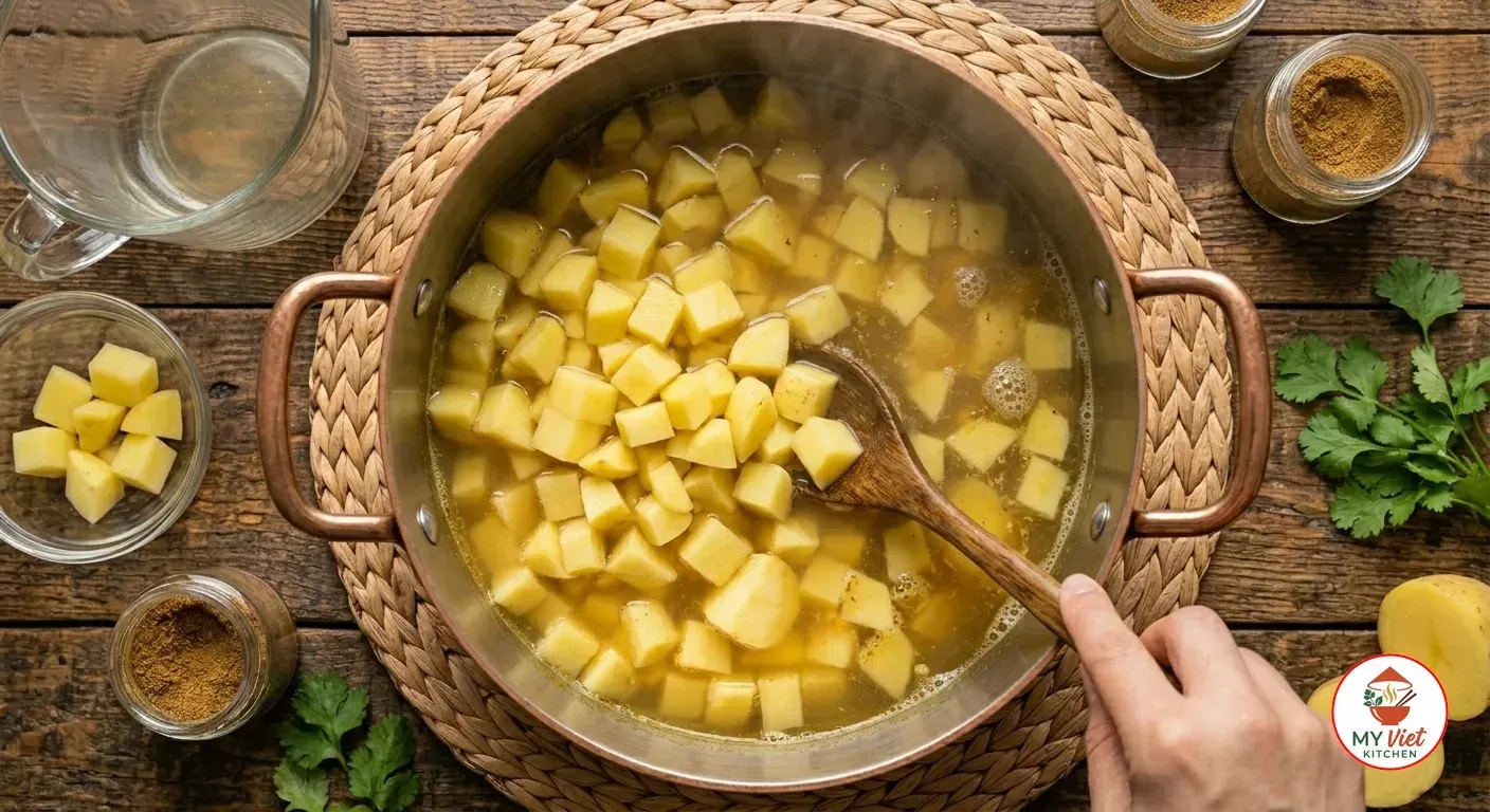 Step 2- Cook the Potatoes