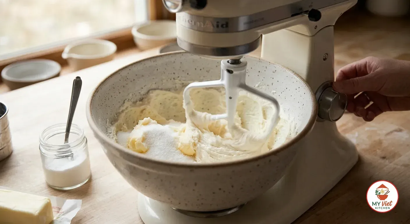 Step 2- Cream the Butter and Sugar