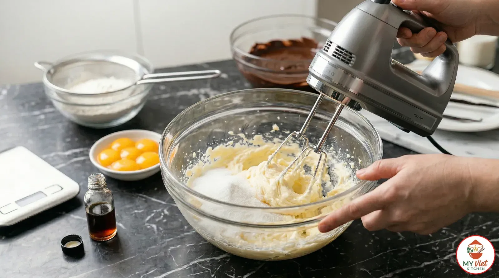 Step 2- Cream the Butter and Sugar