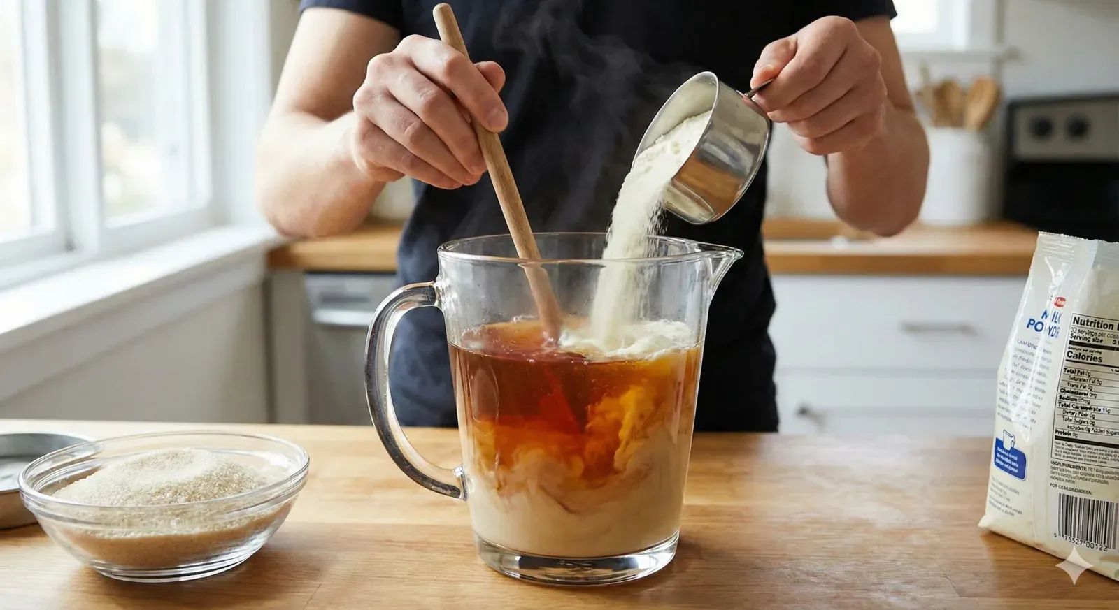 Step 2: Create the Milk Tea Mixture