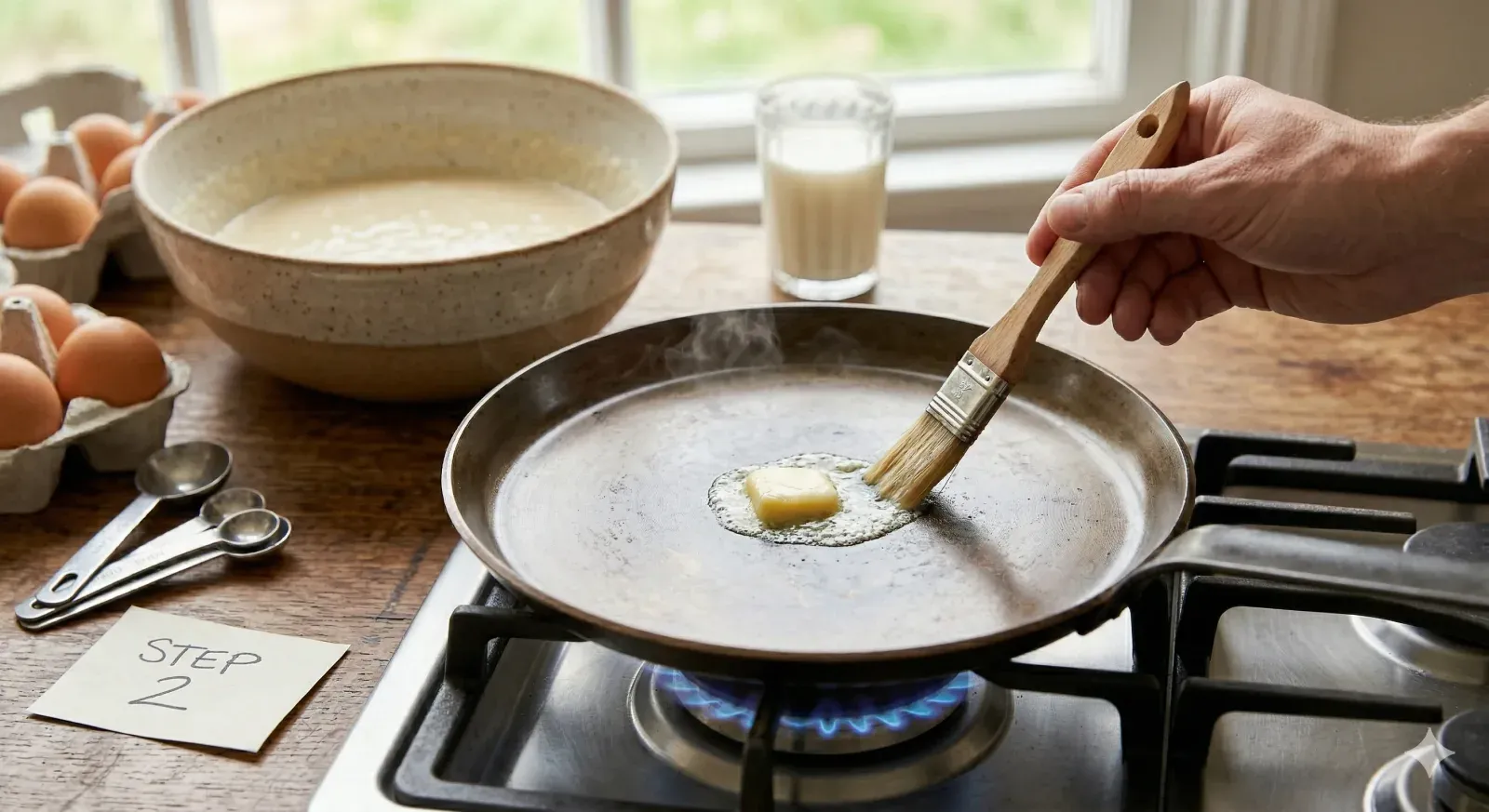 Step 2: Heat the Pan