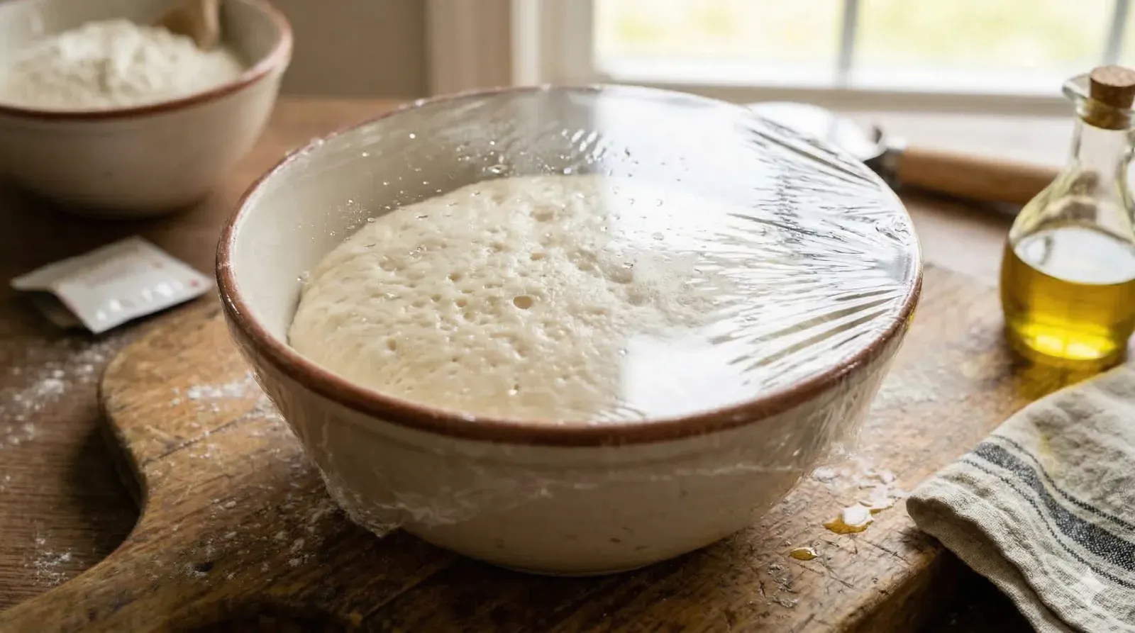 Step 2: Let the Dough Rise