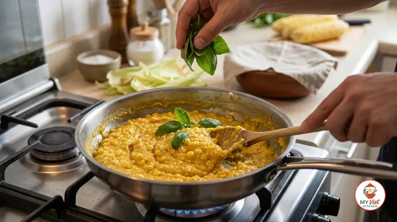 Step 2- Make the Corn Topping (Pasta de Choclo)