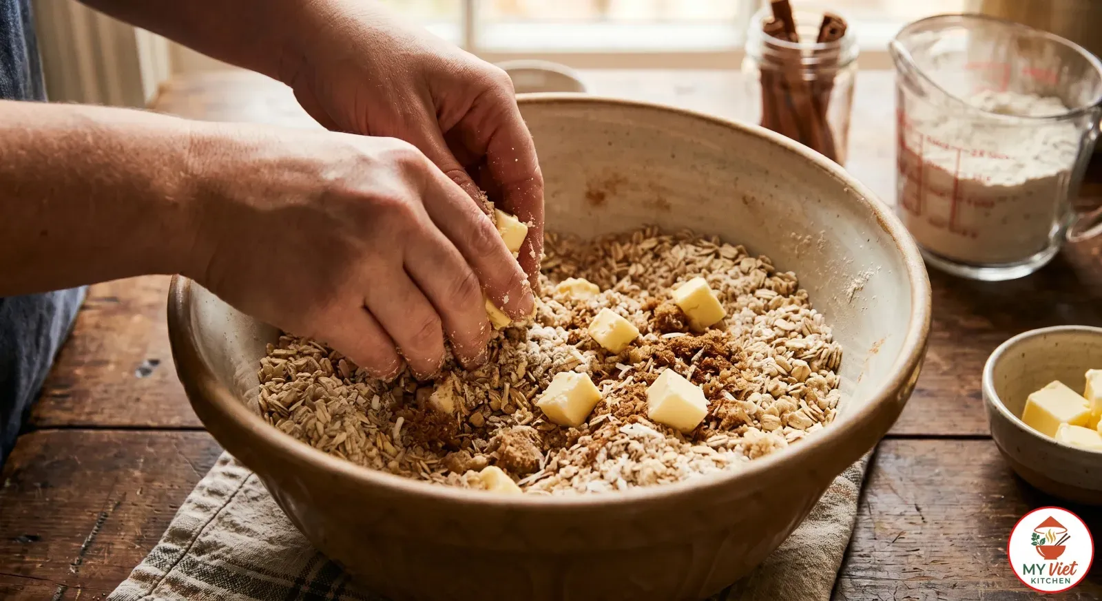 Step 2- Make the Crumble Topping