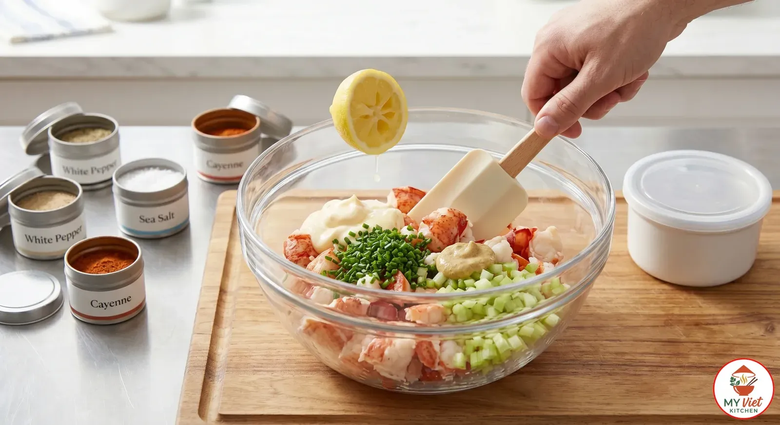 Step 2- Make the Lobster Salad