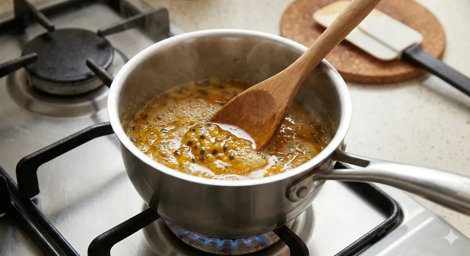 Step 2: Make the Passion Fruit Dressing