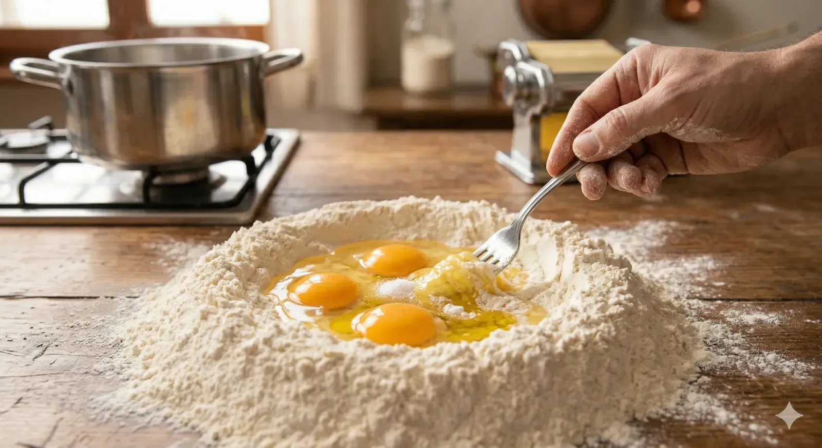 Step 2- Make the Pasta Dough