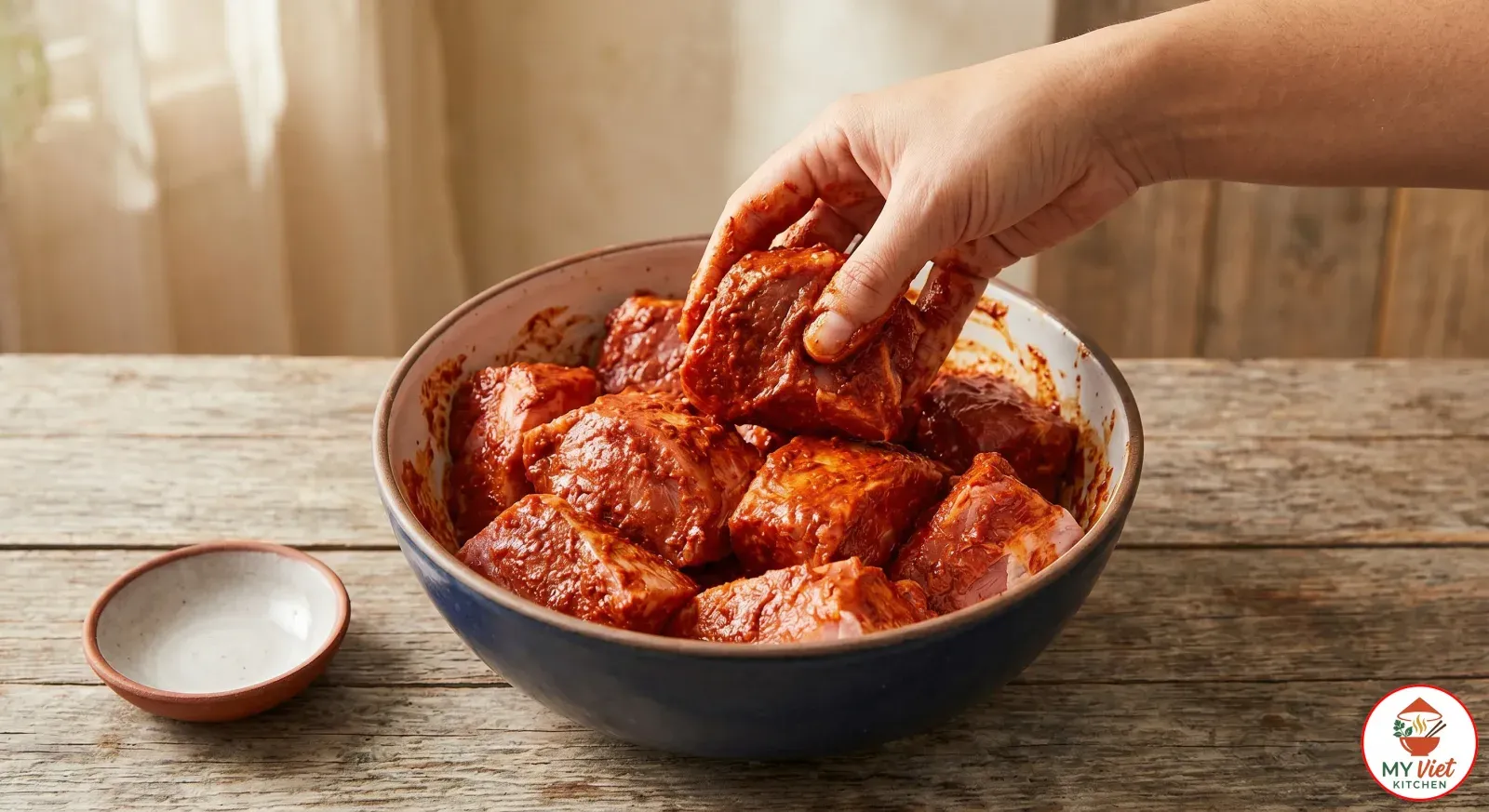 Step 2- Marinate the Pork