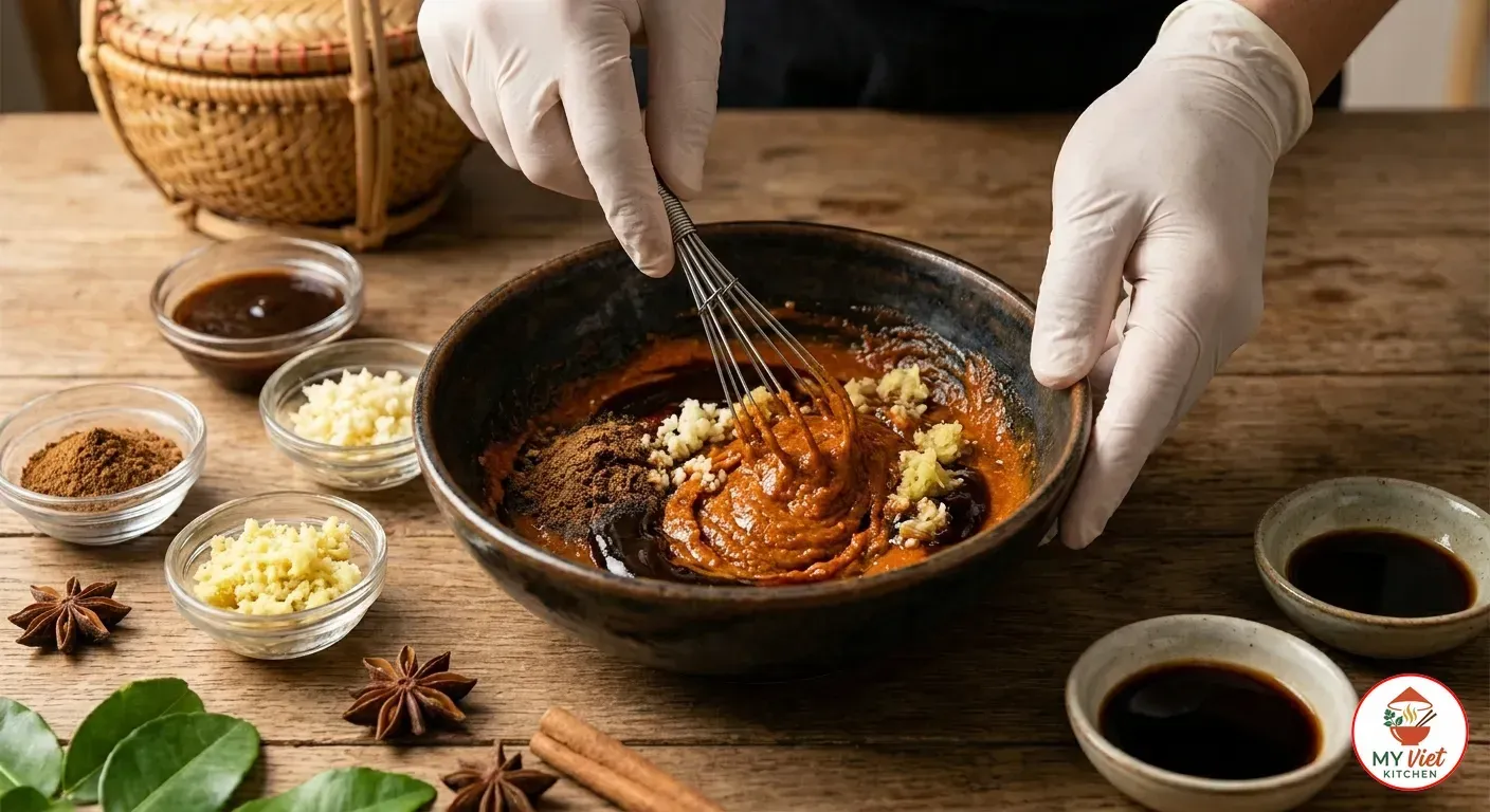 Step 2- Mix the Five-Spice Marinade