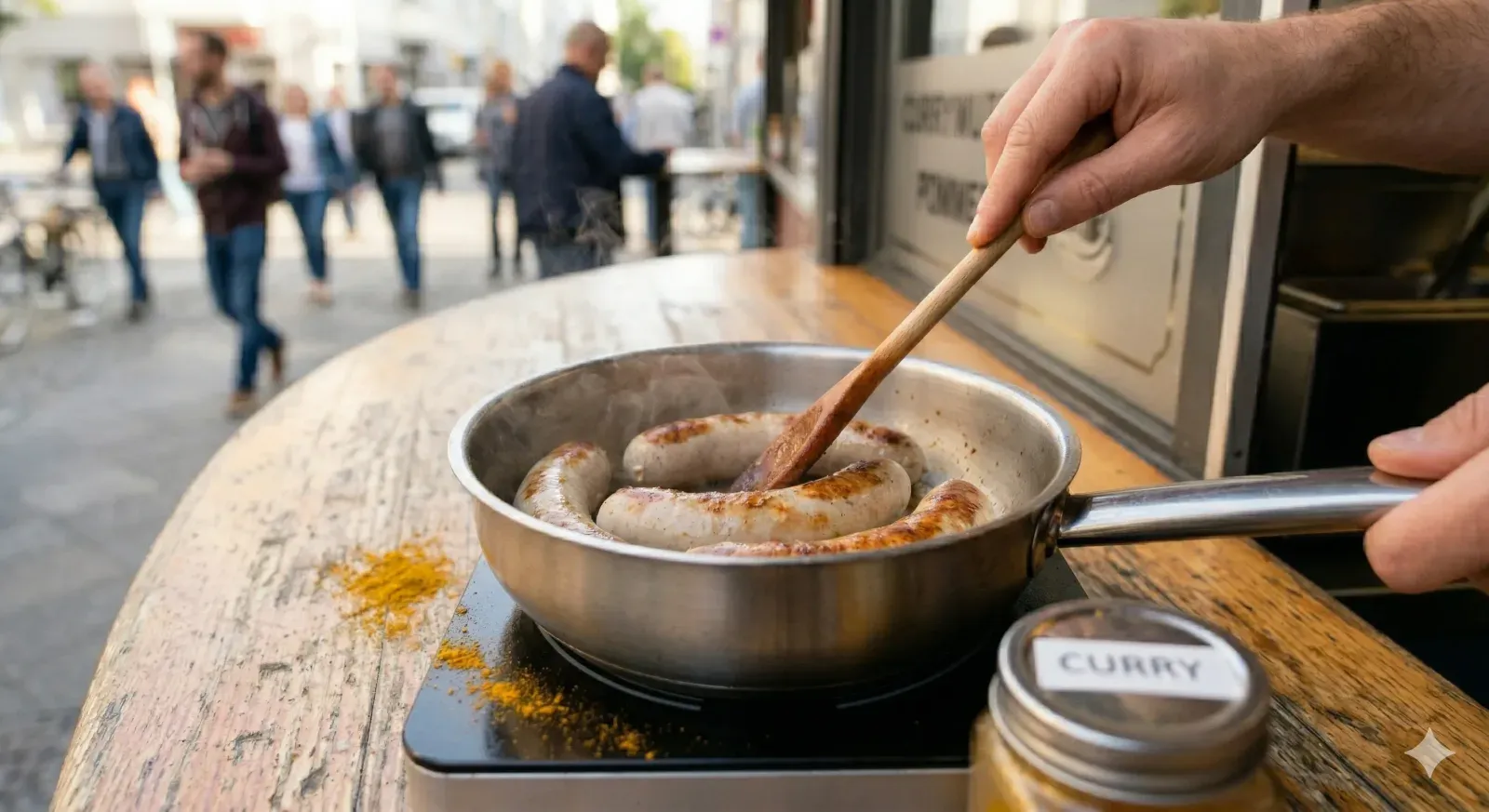 Step 2- Pan-Fry the Sausages