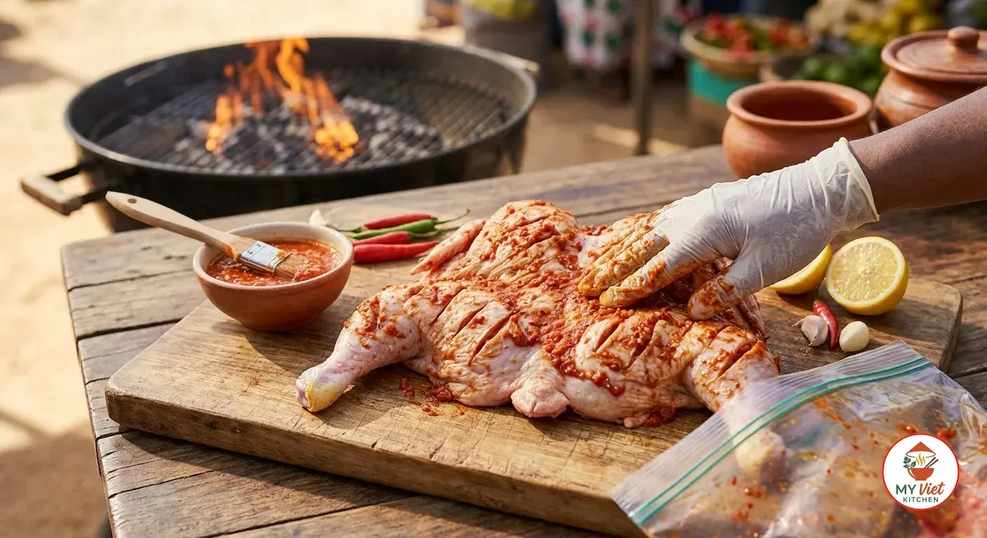 Step 2- Prepare and Marinate the Chicken