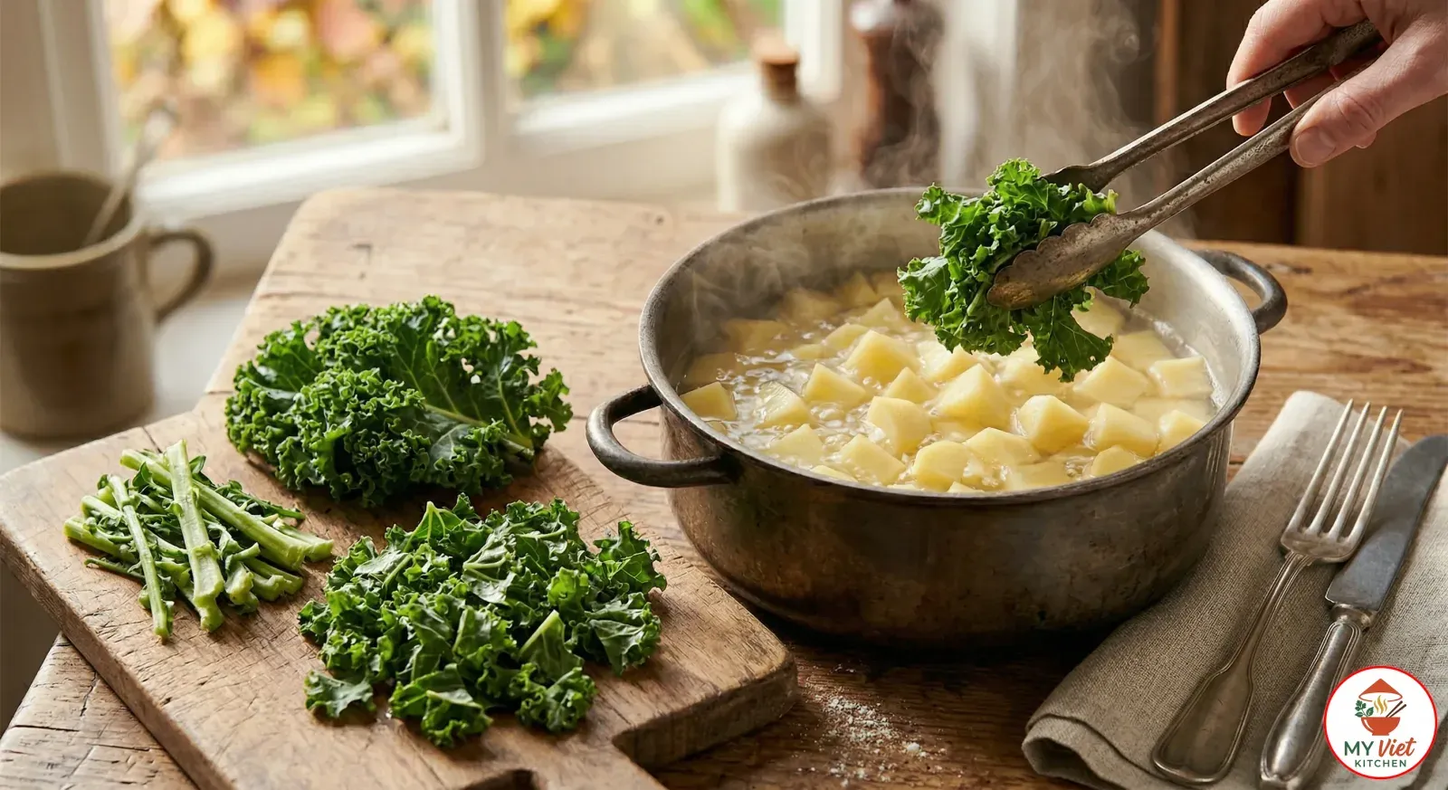 Step 2- Prepare the Kale