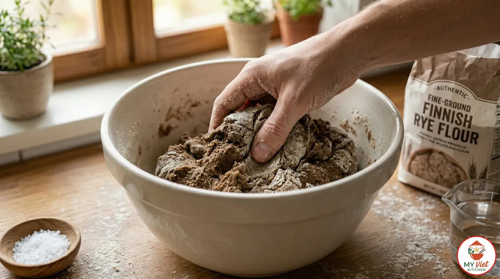 Step 2- Prepare the Rye Dough