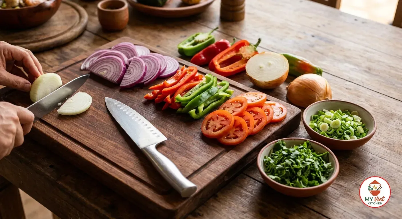 Step 2- Prepare the Vegetables