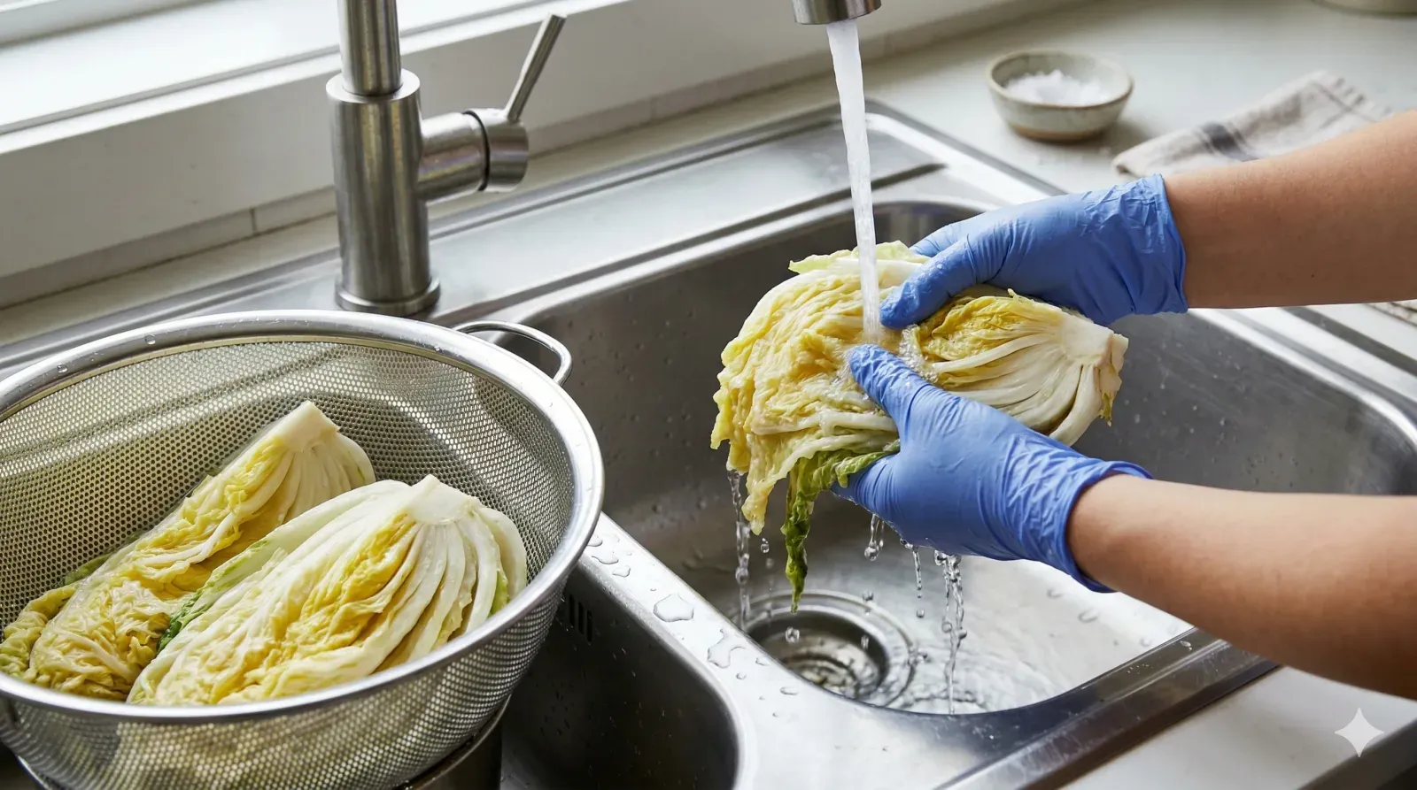 Step 2: Rinse and Drain