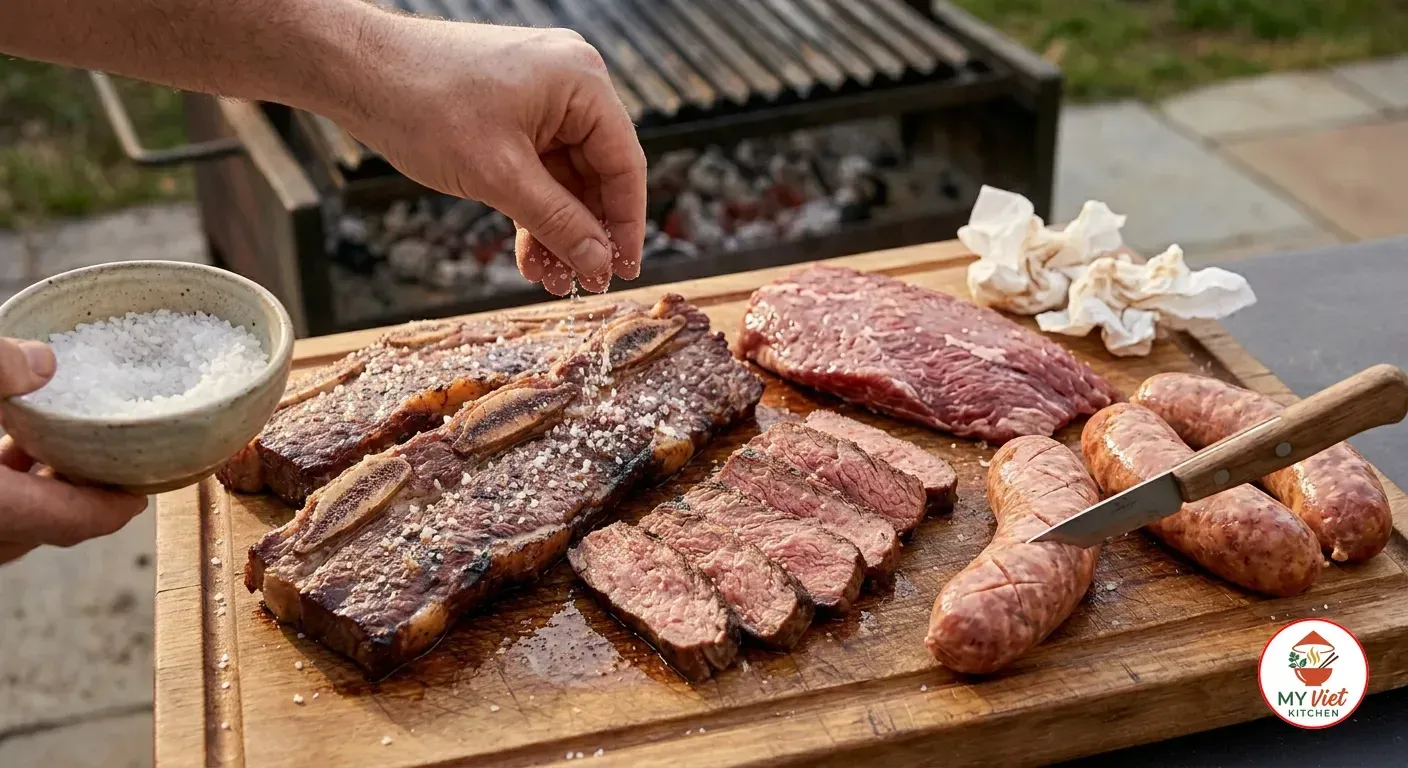 Step 2- Season the Meats