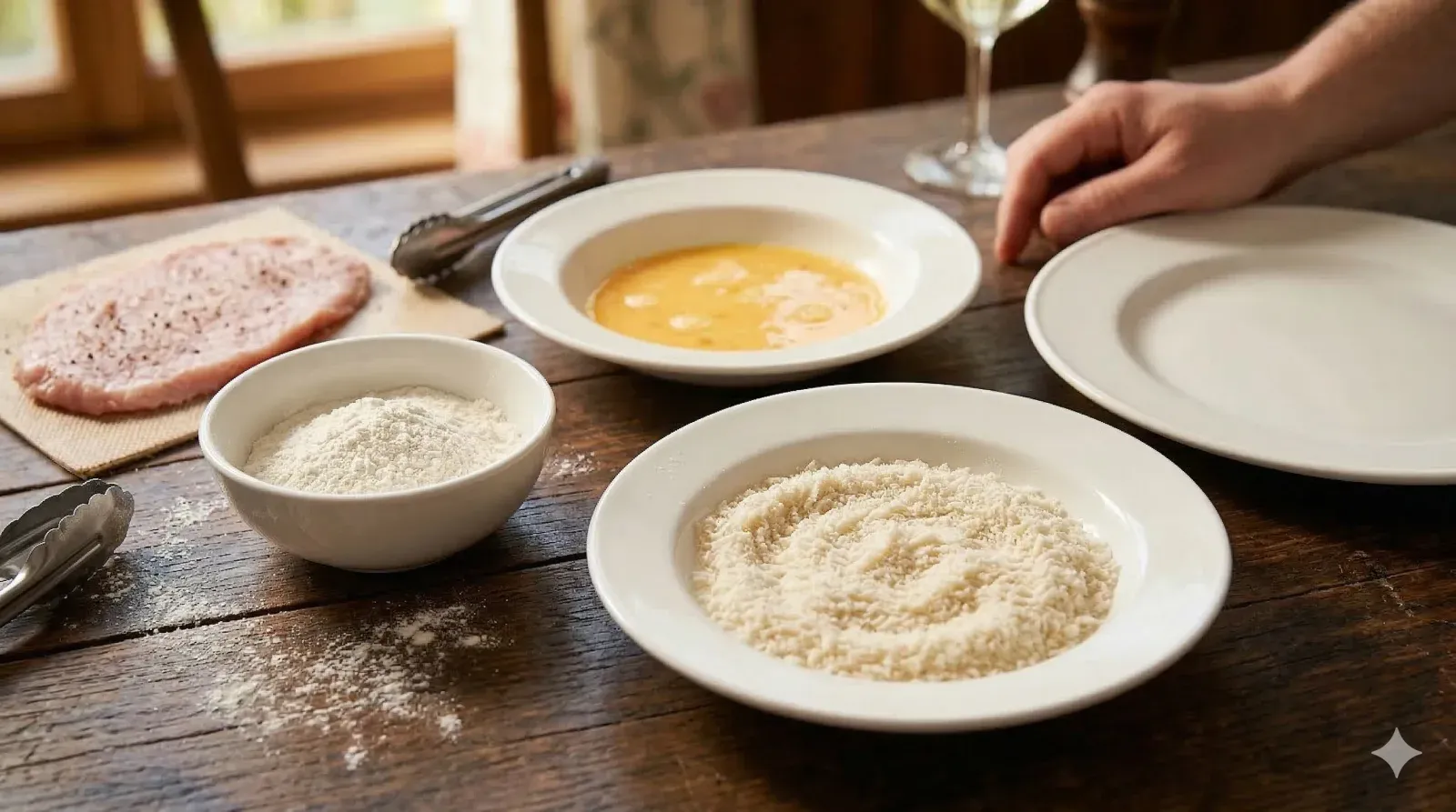 Step 2: Set Up the Breading Station