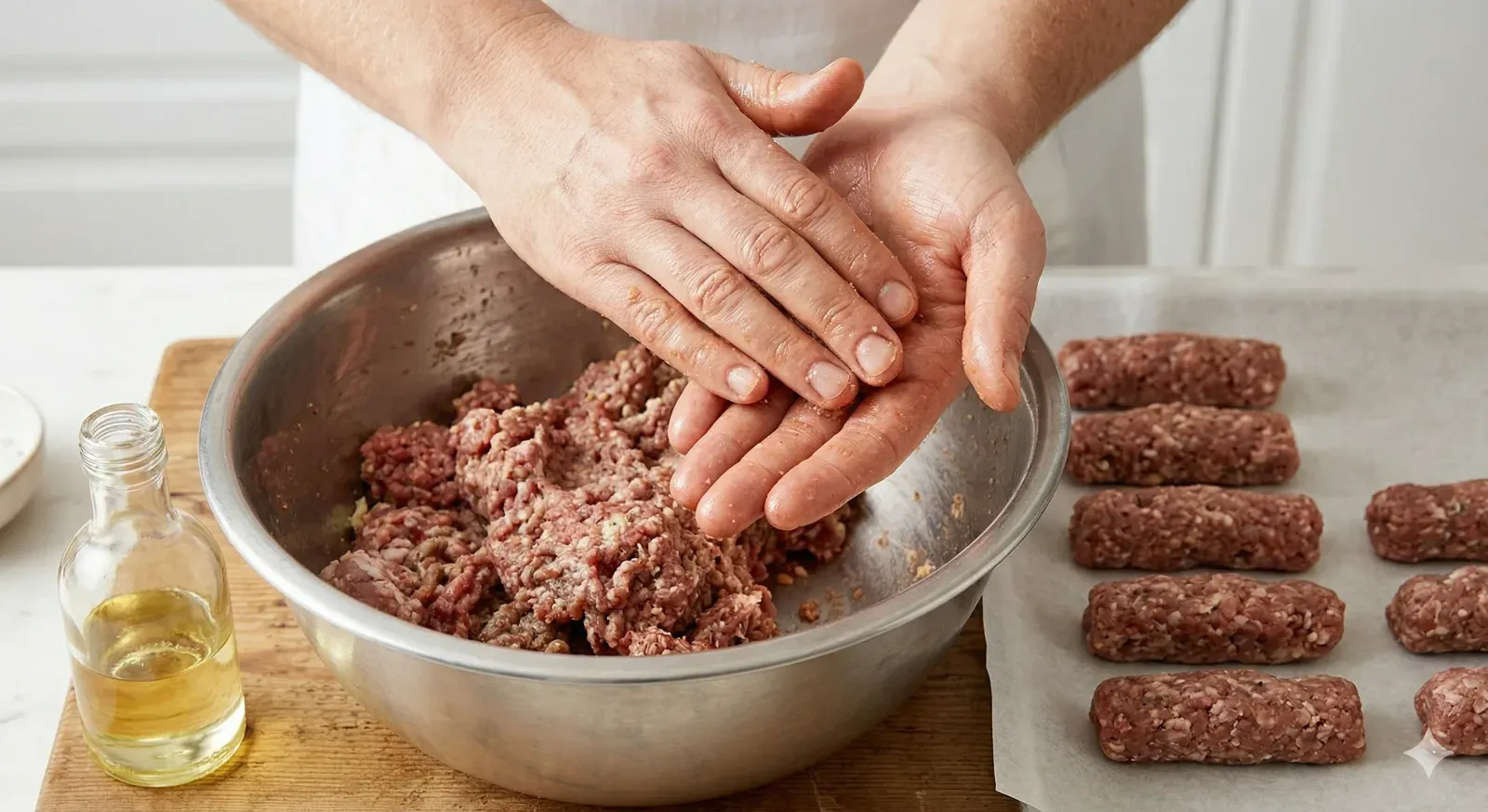 Step 2: Shape the Cevapi