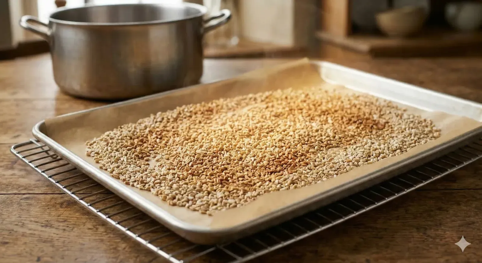 Step 2: Toast the Oatmeal