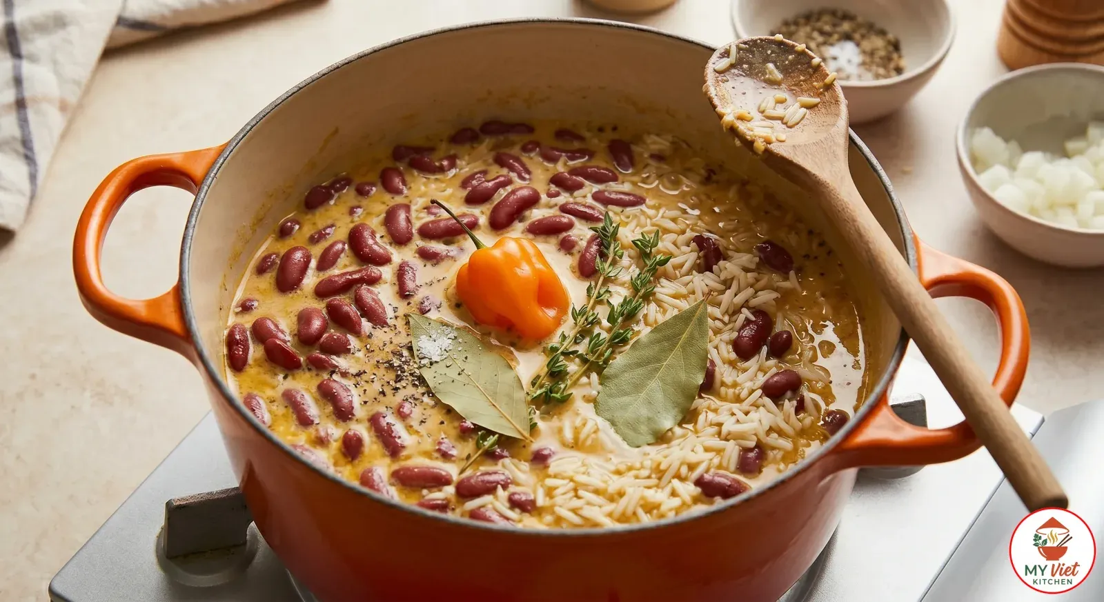 Step 3- Add the Rice
