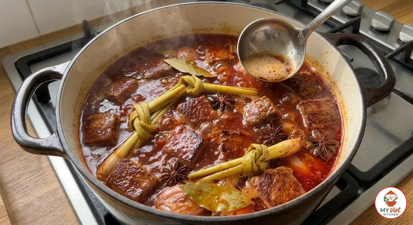Step 3- Add the Tomato Paste and Liquids
