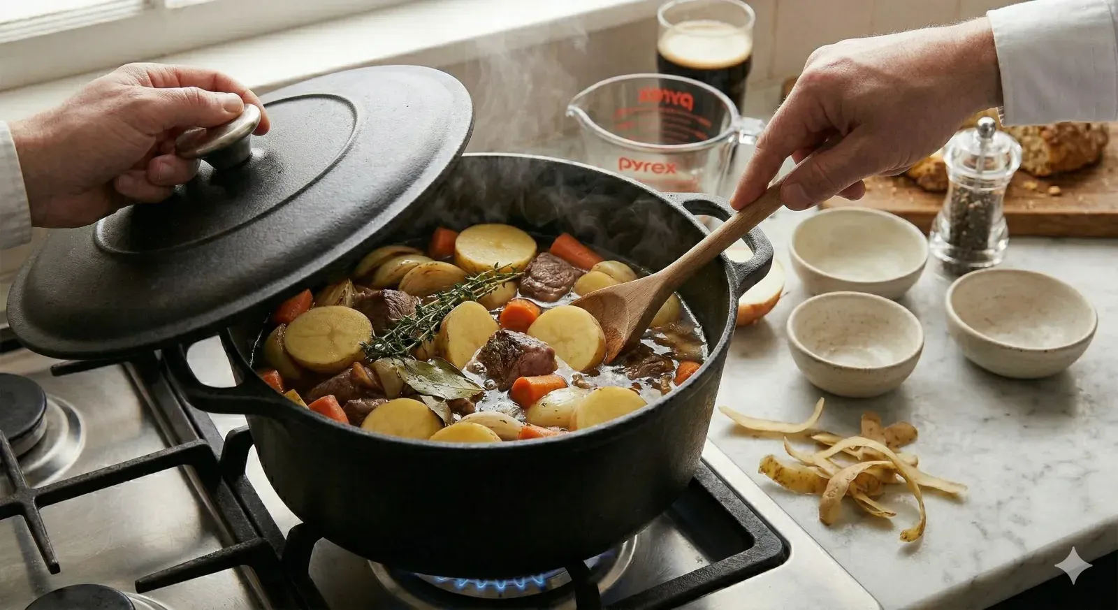 Step 3- Add Vegetables and Simmer