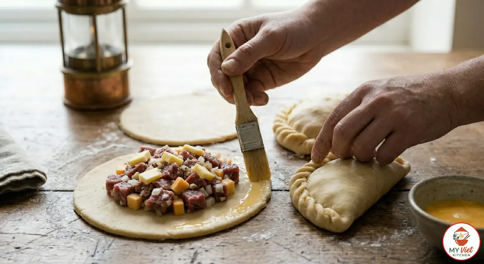 Step 3- Assemble the Pasties