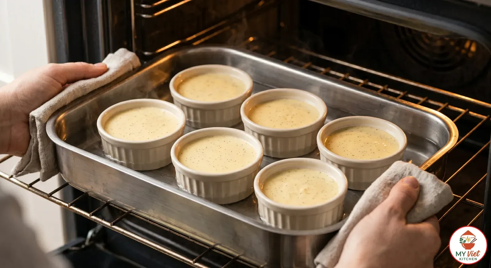 Step 3- Bake in a Water Bath
