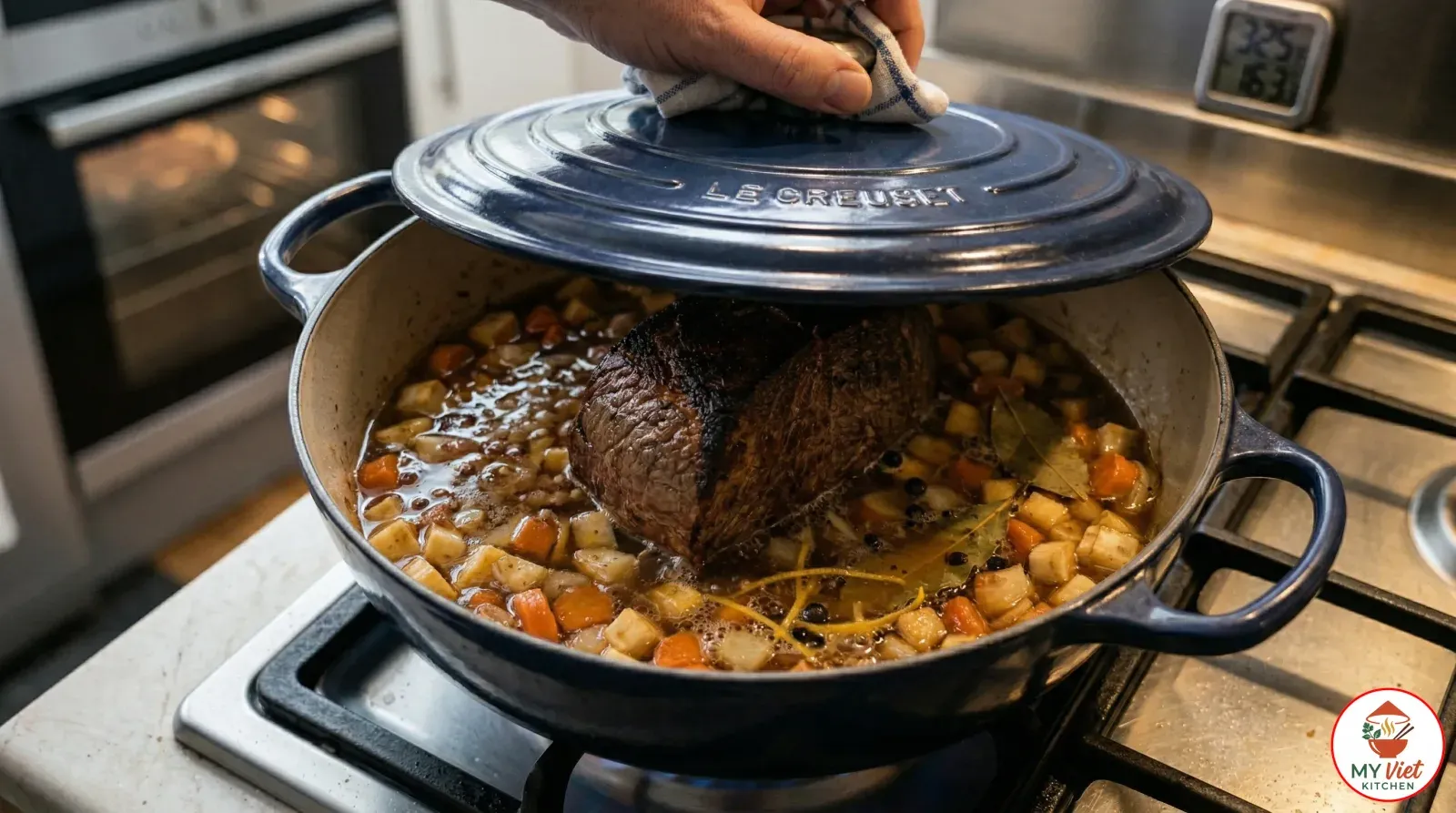 Step 3- Braise the Beef Low and Slow