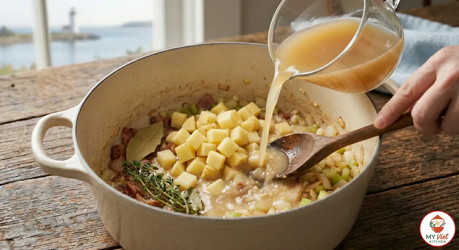 Step 3- Build the Chowder Base