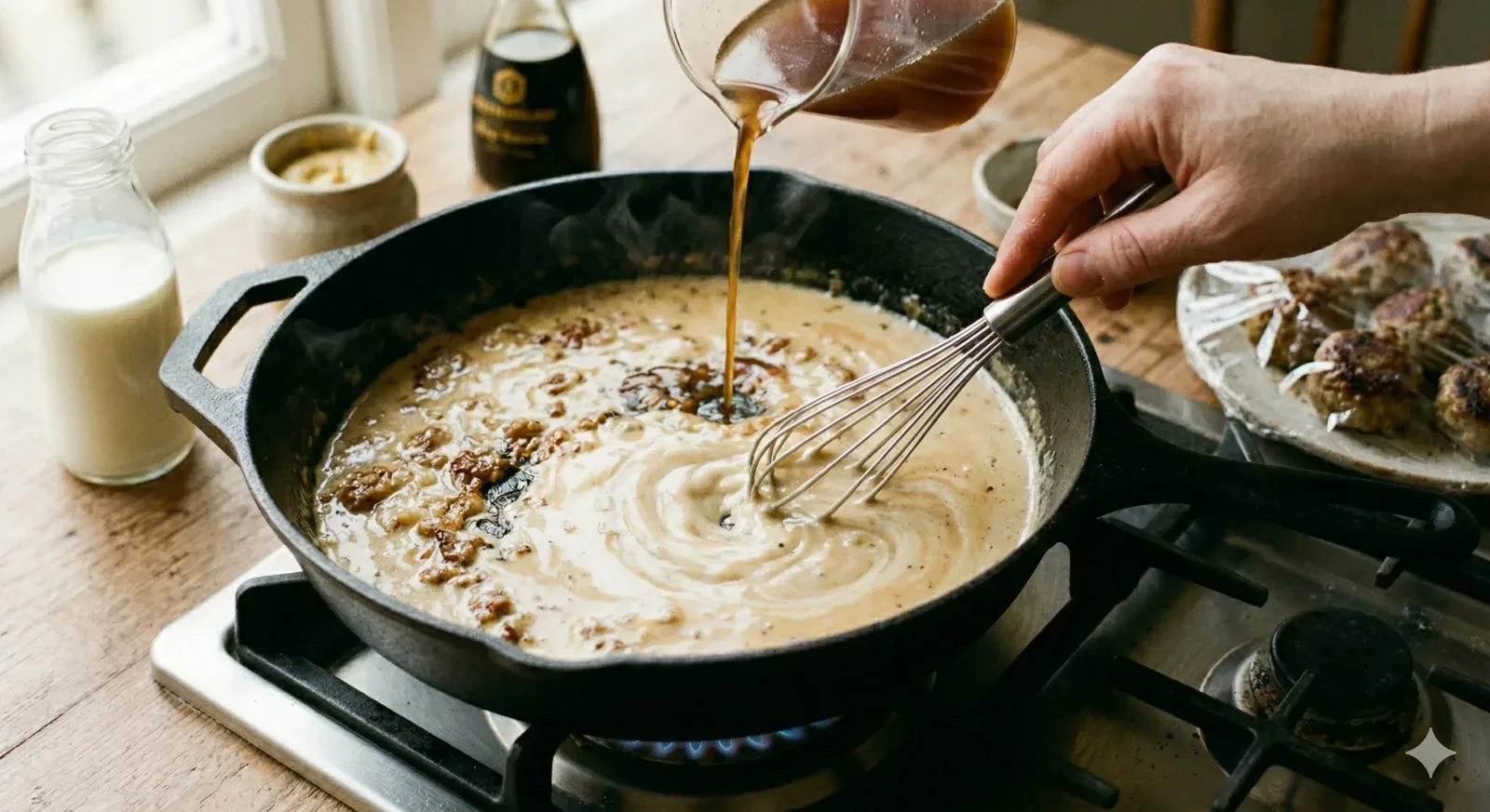 Step 3: Build the Cream Sauce