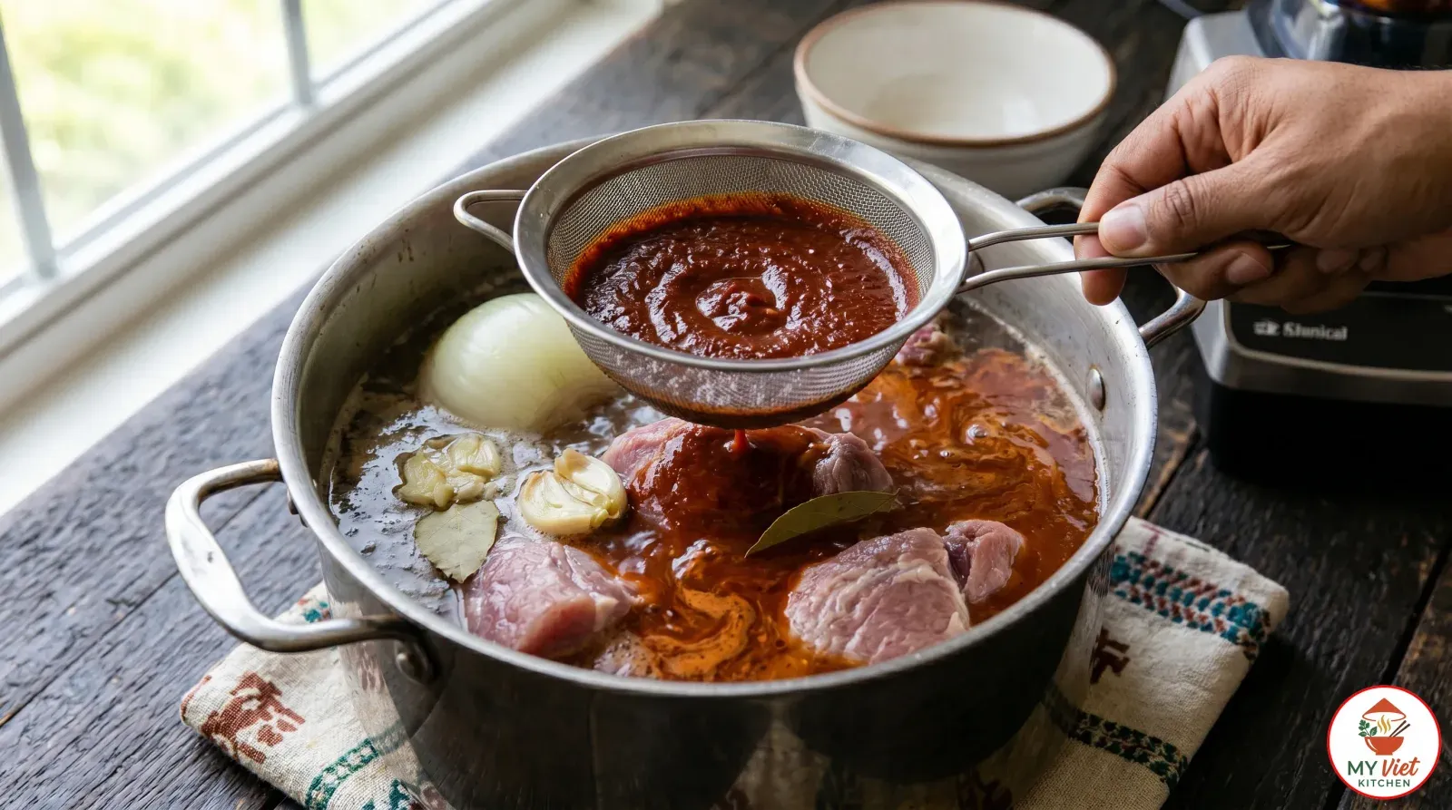 Step 3- Build the Pozole Broth