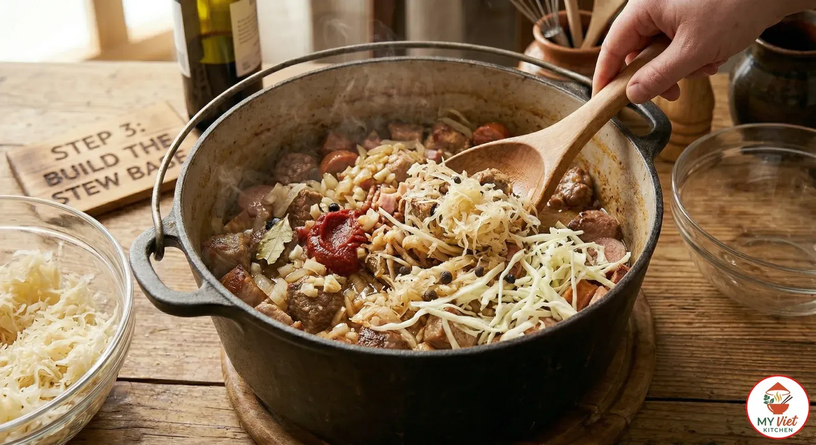 Step 3- Build the Stew Base