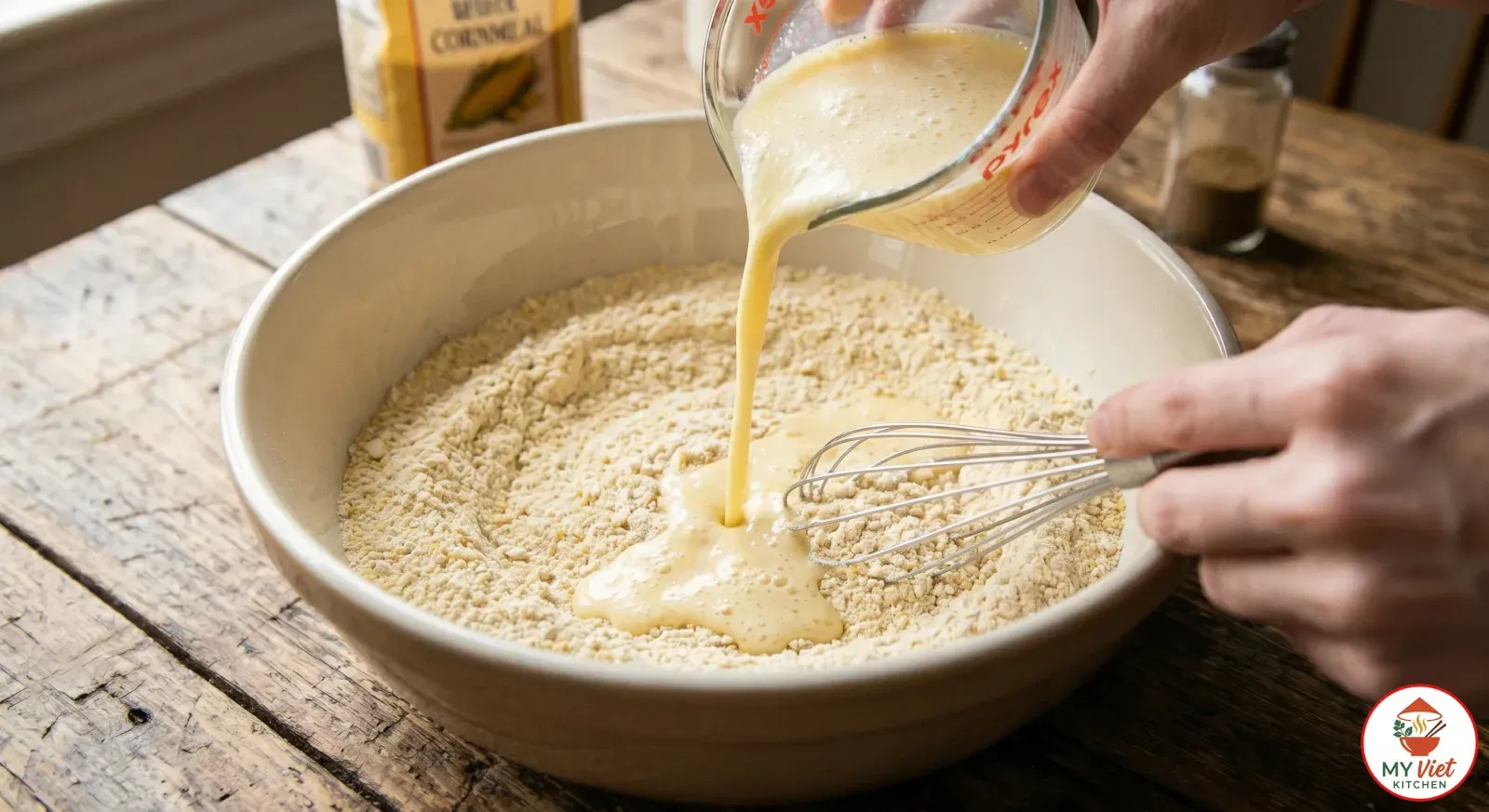 Step 3- Combine Wet and Dry Ingredients