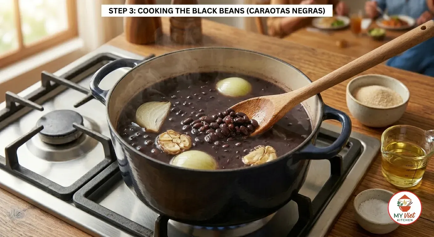 Step 3- Cook the Black Beans