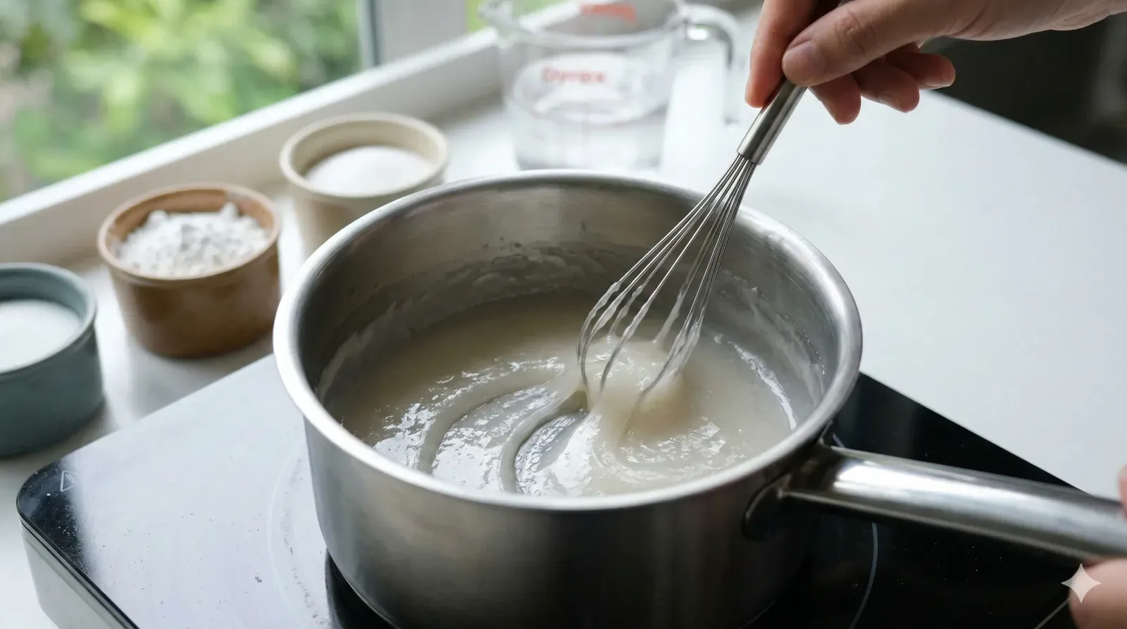 Step 3: Cook the Glutinous Rice Paste
