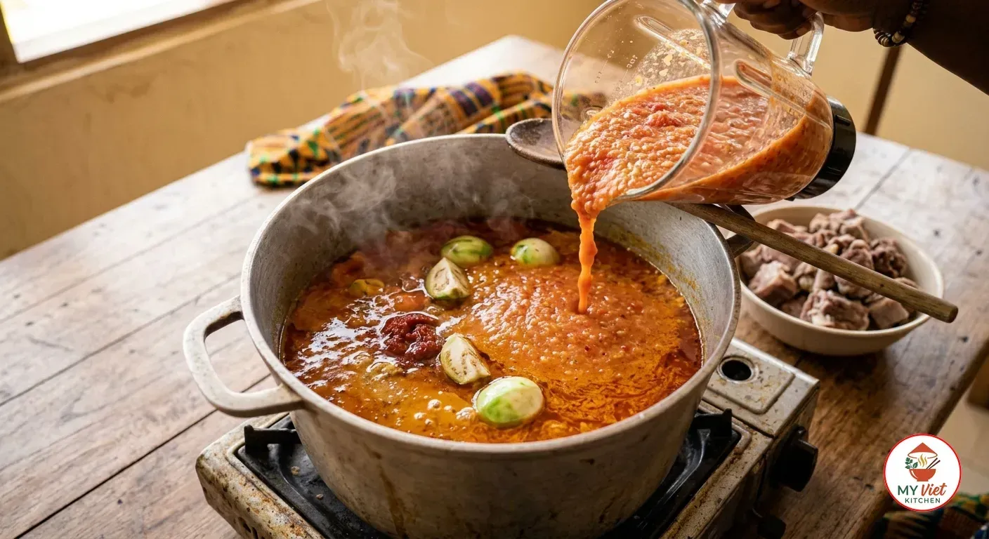 Step 3- Cook the Light Soup