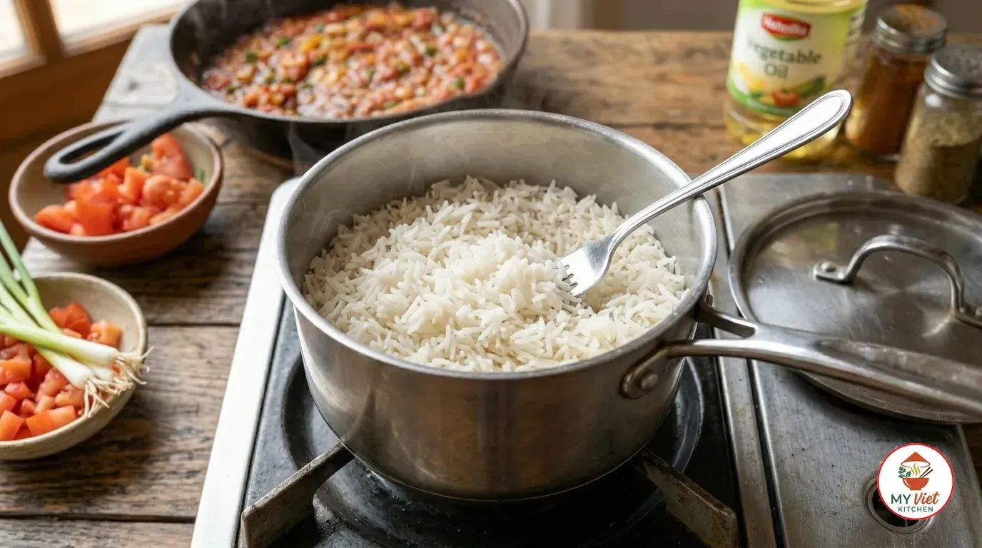 Step 3- Cook the Rice