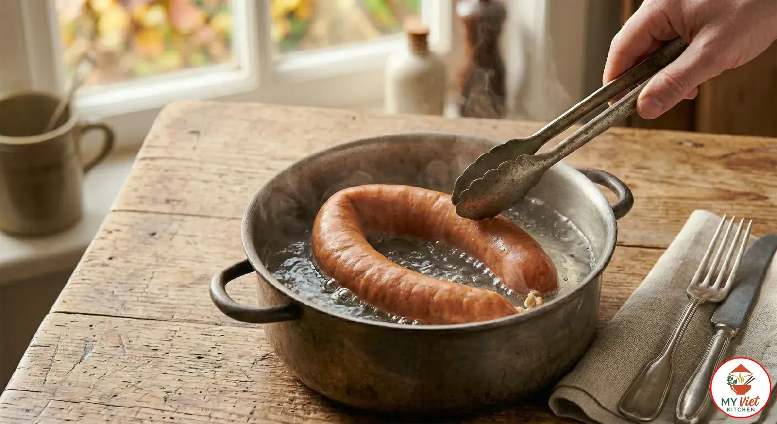 Step 3- Cook the Sausage